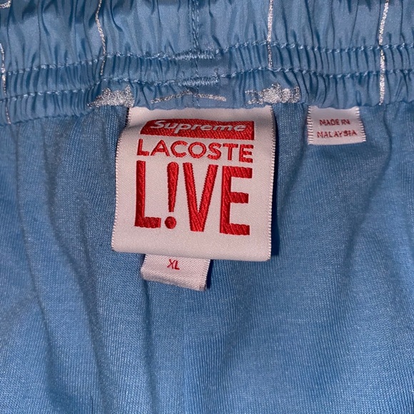 🔥Supreme x Lacoste Flash Grid Pants,XL,NWOT🐊 - Picture 9 of 11